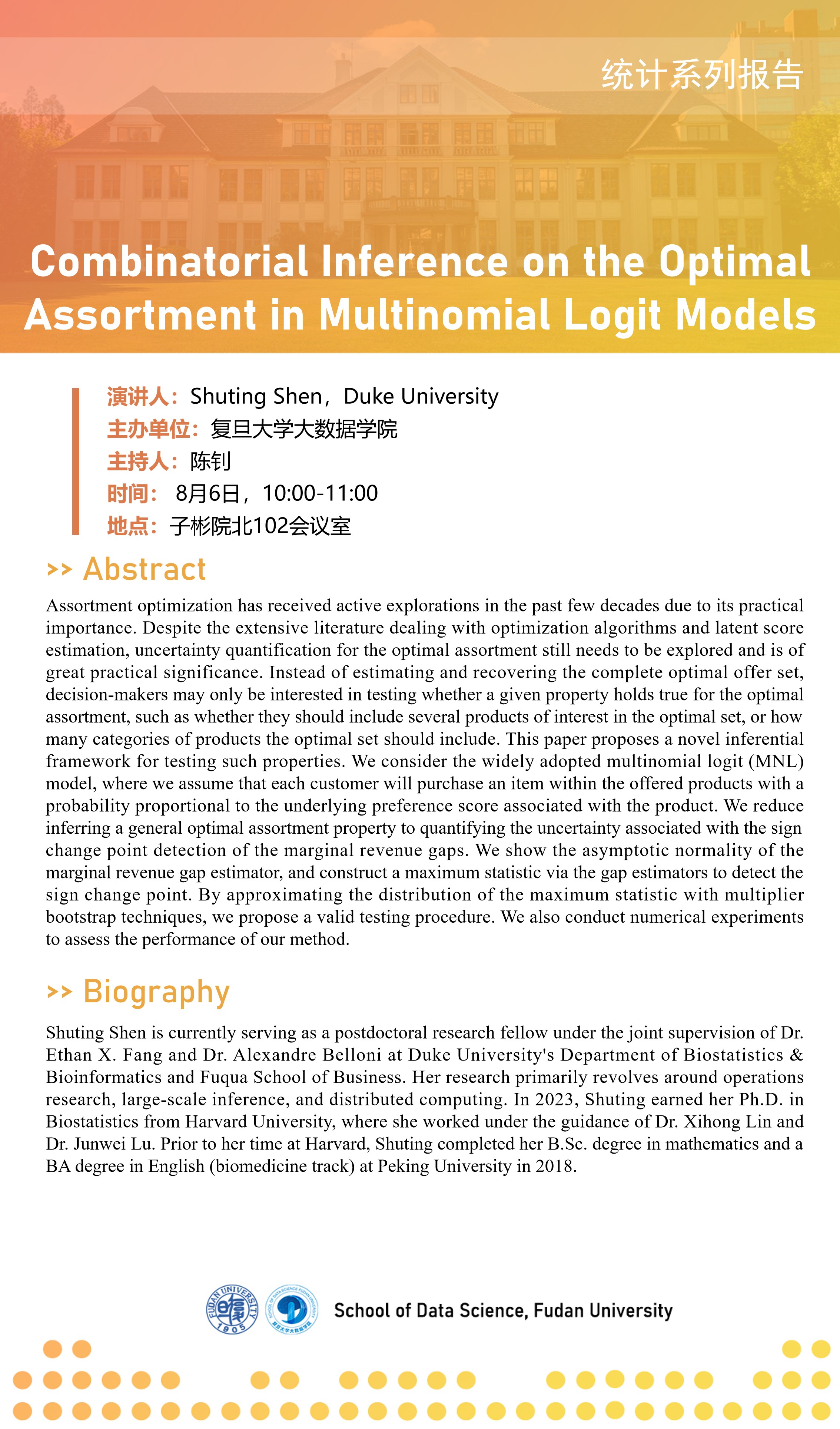 Combinatorial Inference On The Optimal Assortment In Multinomial Logit ...